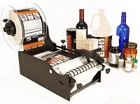Manual bottle label applicator MB